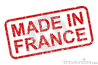 Made in France stamp icon sign â€“ Stock Photo